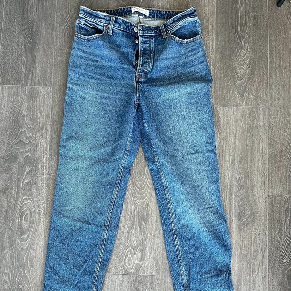 Abercrombie Curve Love Dad Jeans - Picture 1 of 2